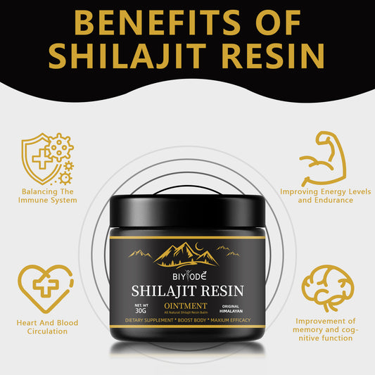 Shilajit Resina Himalaya 30g | Energía Natural y Minerales | Biyodé