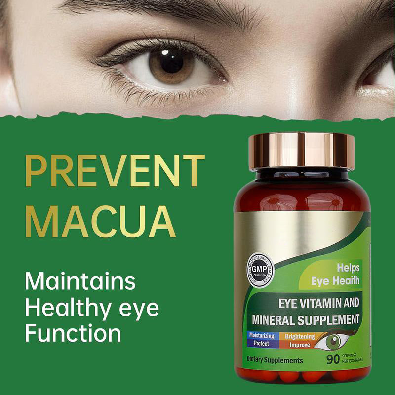 Luteína Cápsulas 90 Unidades | Vitaminas para Ojos | Suplemento Visual