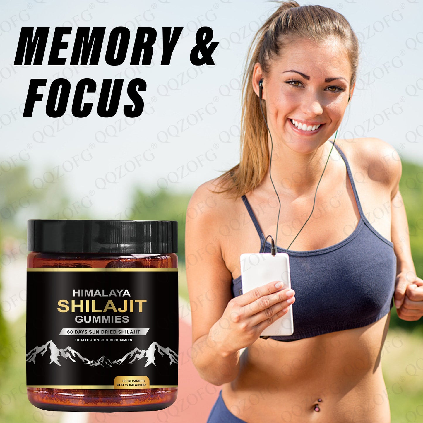 Shilajit Gummies Himalaya | 30 Gomitas | Energía, Memoria y Defensas