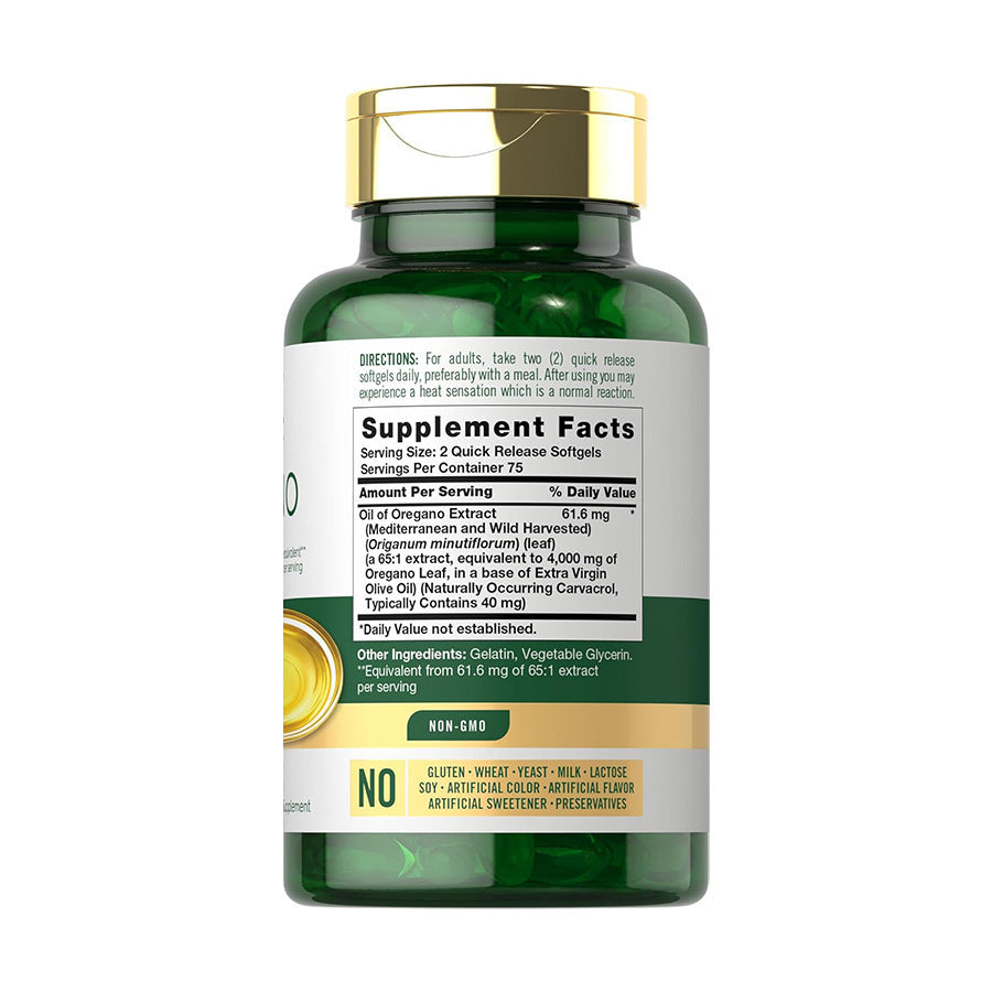Aceite de Orégano 150 Cápsulas | Carlyle