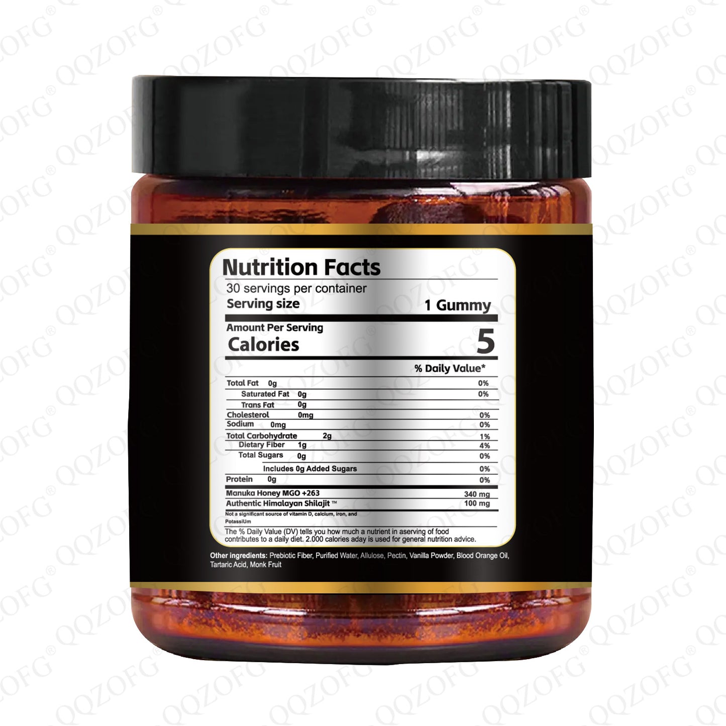 Shilajit Gummies Himalaya | 30 Gomitas | Energía, Memoria y Defensas