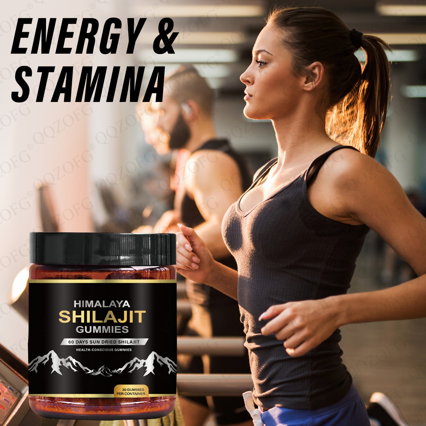 Shilajit Gummies Himalaya | 30 Gomitas | Energía, Memoria y Defensas