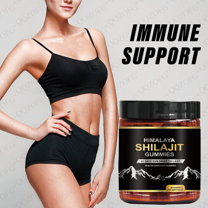 Shilajit Gummies Himalaya | 30 Gomitas | Energía, Memoria y Defensas