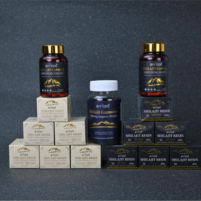 Shilajit Resina Himalaya 30g | Energía Natural y Minerales | Biyodé