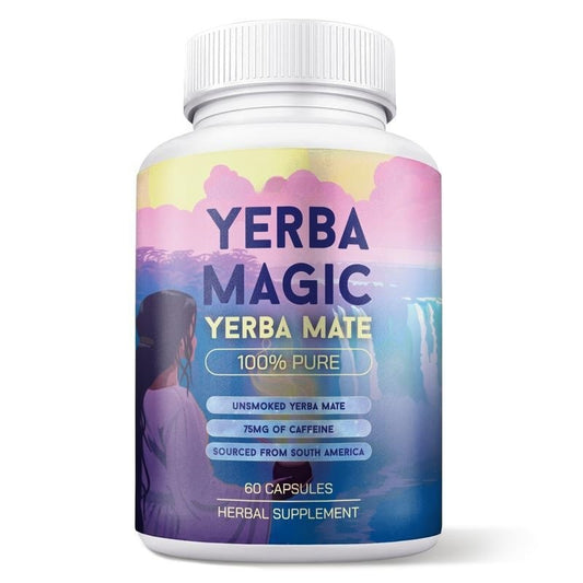 Yerba Mate Cápsulas 60 Unidades | Energía Natural y Cafeína | Yerba Magic