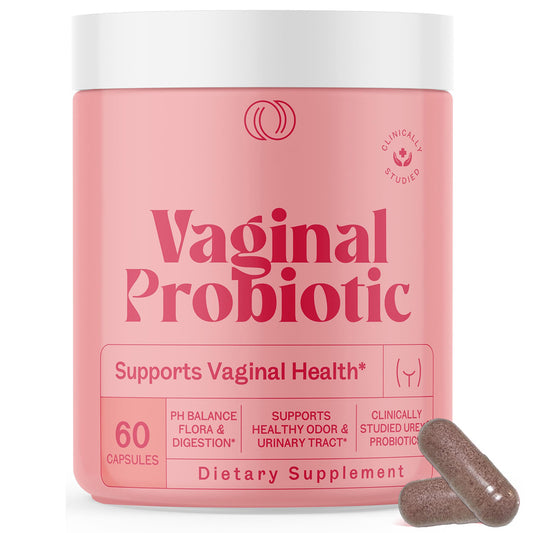 Probiótico Vaginal Mujer | 60 Cápsulas | Flora Íntima + Arándano + Prebióticos