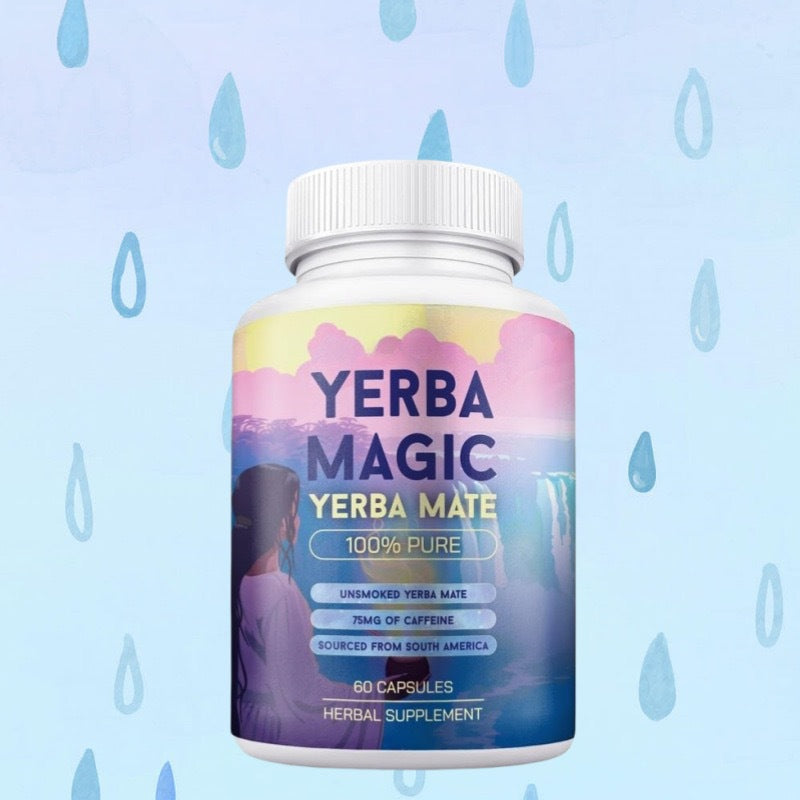 Yerba Mate Cápsulas 60 Unidades | Energía Natural y Cafeína | Yerba Magic